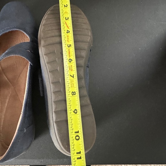 Easy Spirit Aranza Mary Jane Comfort Shoes Adjustable Strap Flats Blue Size 9 - Picture 9 of 9